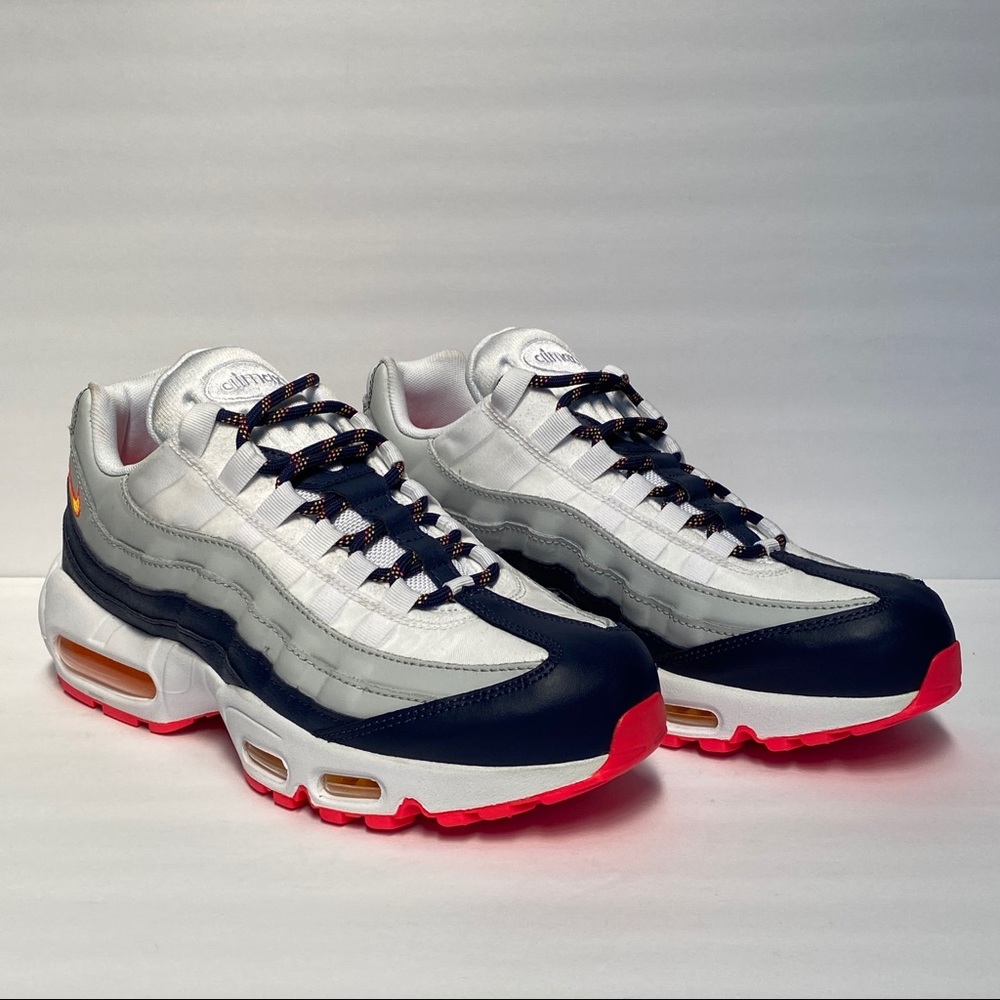 Nike Air Max 95 Navy Orange Gym Running
